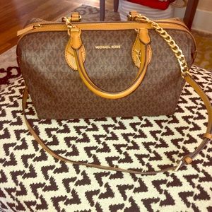 Michael Kors Grayson Large Convertible Satchel